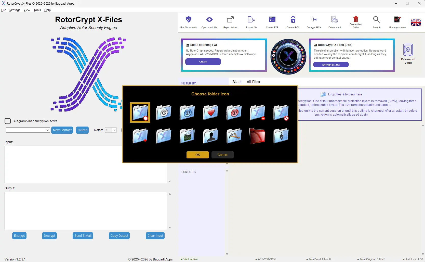 Screenshot 5 of RotorCrypt X-Files