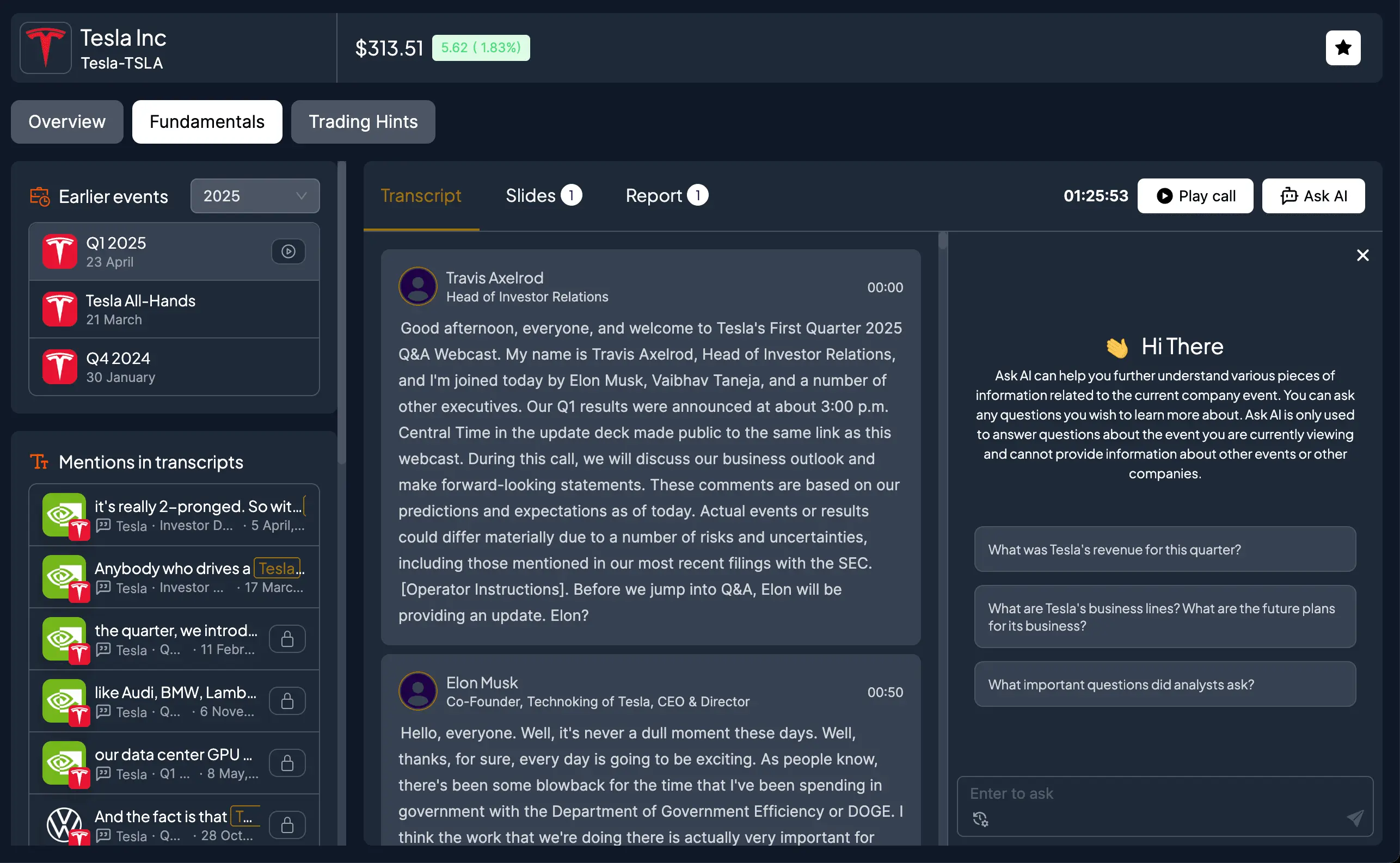 Screenshot 1 of BestStock AI