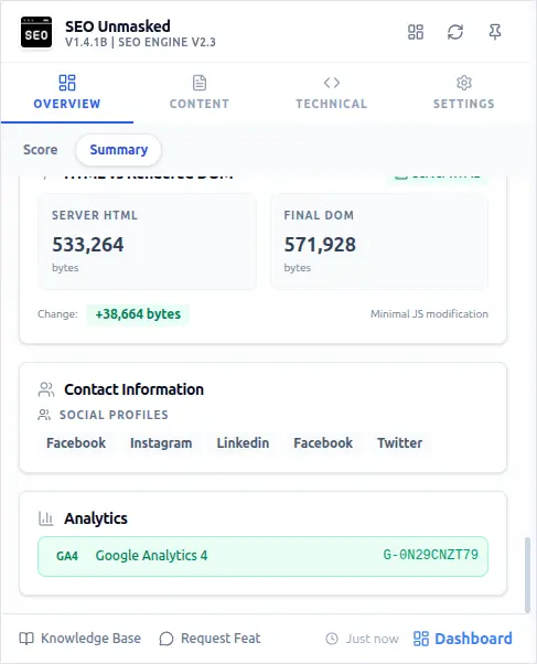 Screenshot 7 of SEO Unmasked