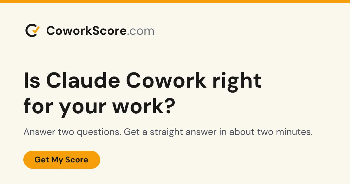Screenshot 1 of CoworkScore.com