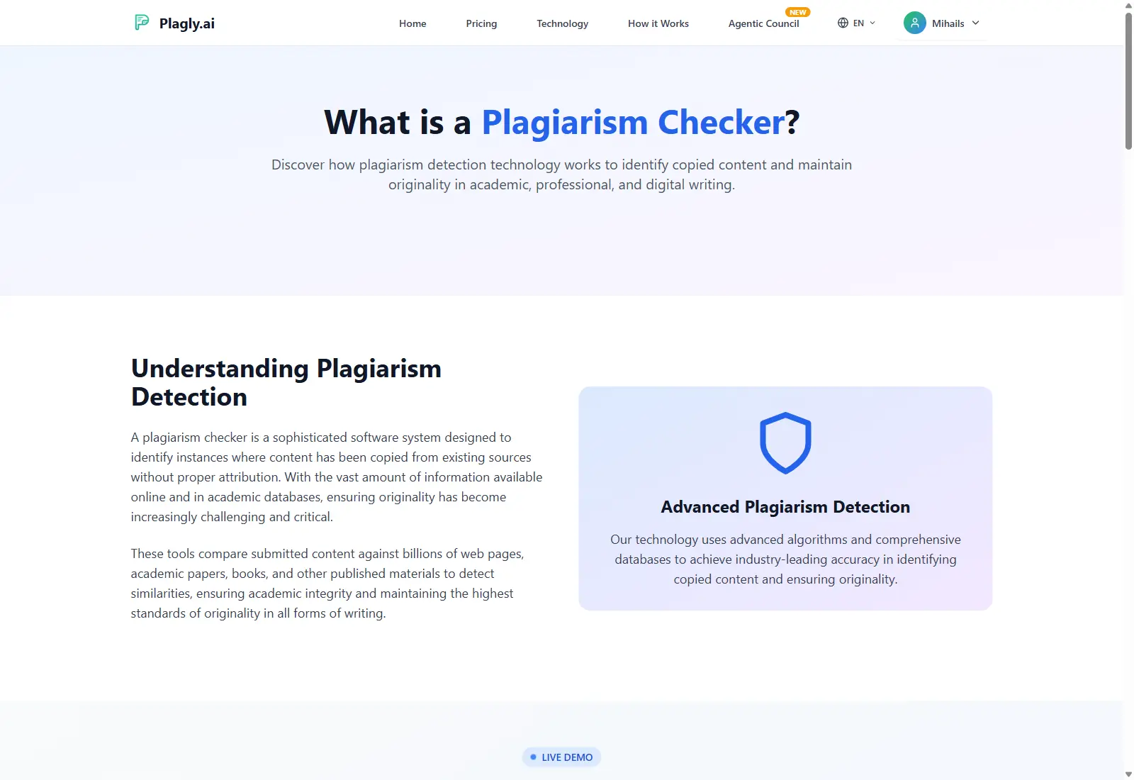 Screenshot 4 of Plagly.ai