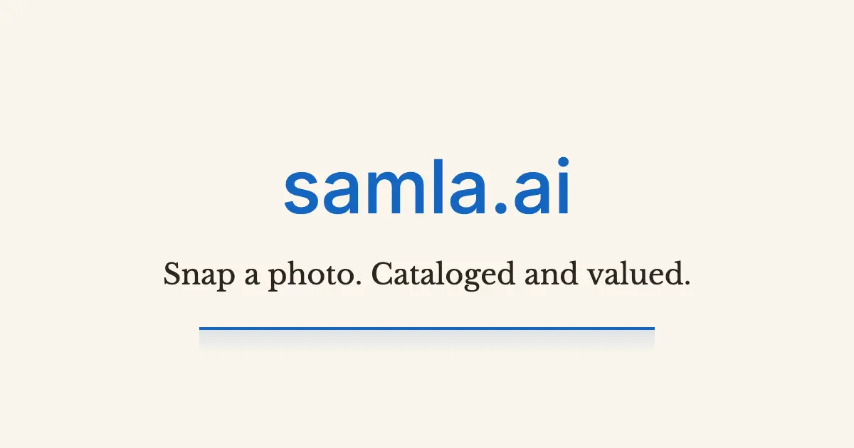 Screenshot 1 of samla.ai