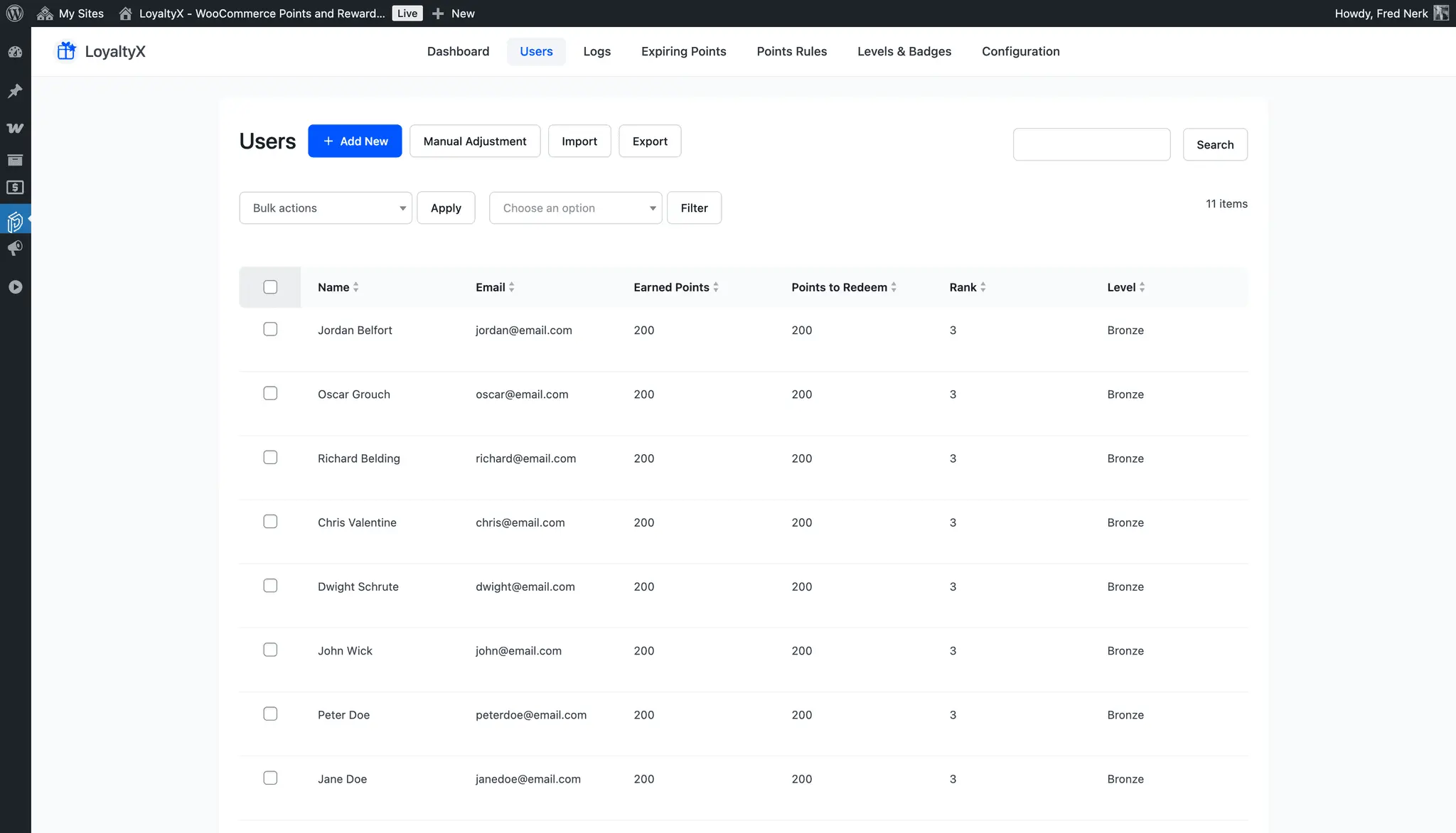 Screenshot 2 of LoyaltyX – WooCommerce Points & Rewards
