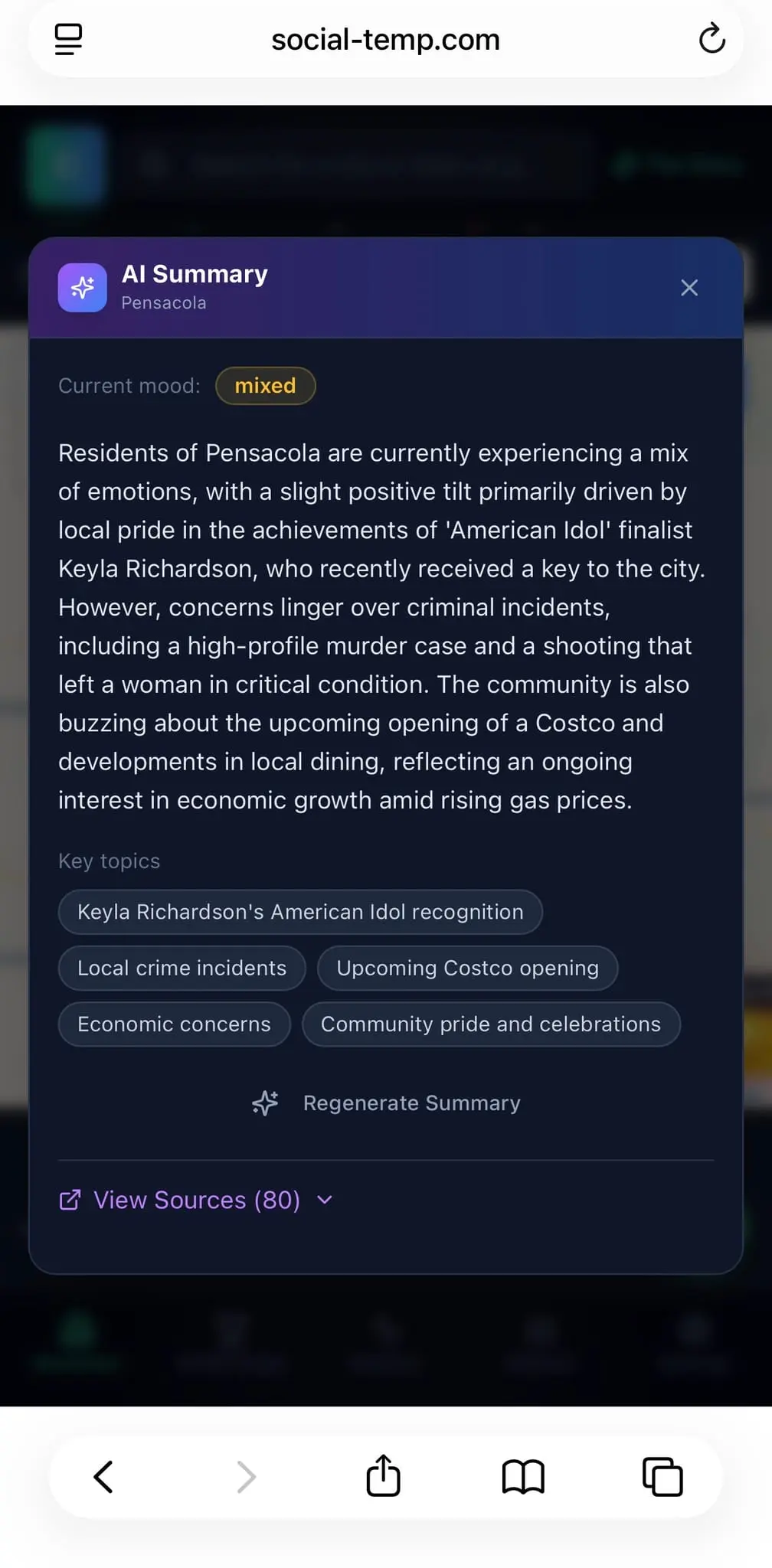 Screenshot 3 of SocialTemp