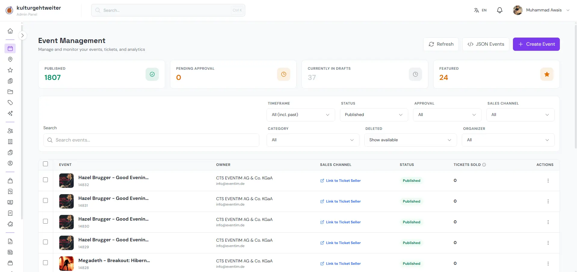 Screenshot 2 of EventMS Pro