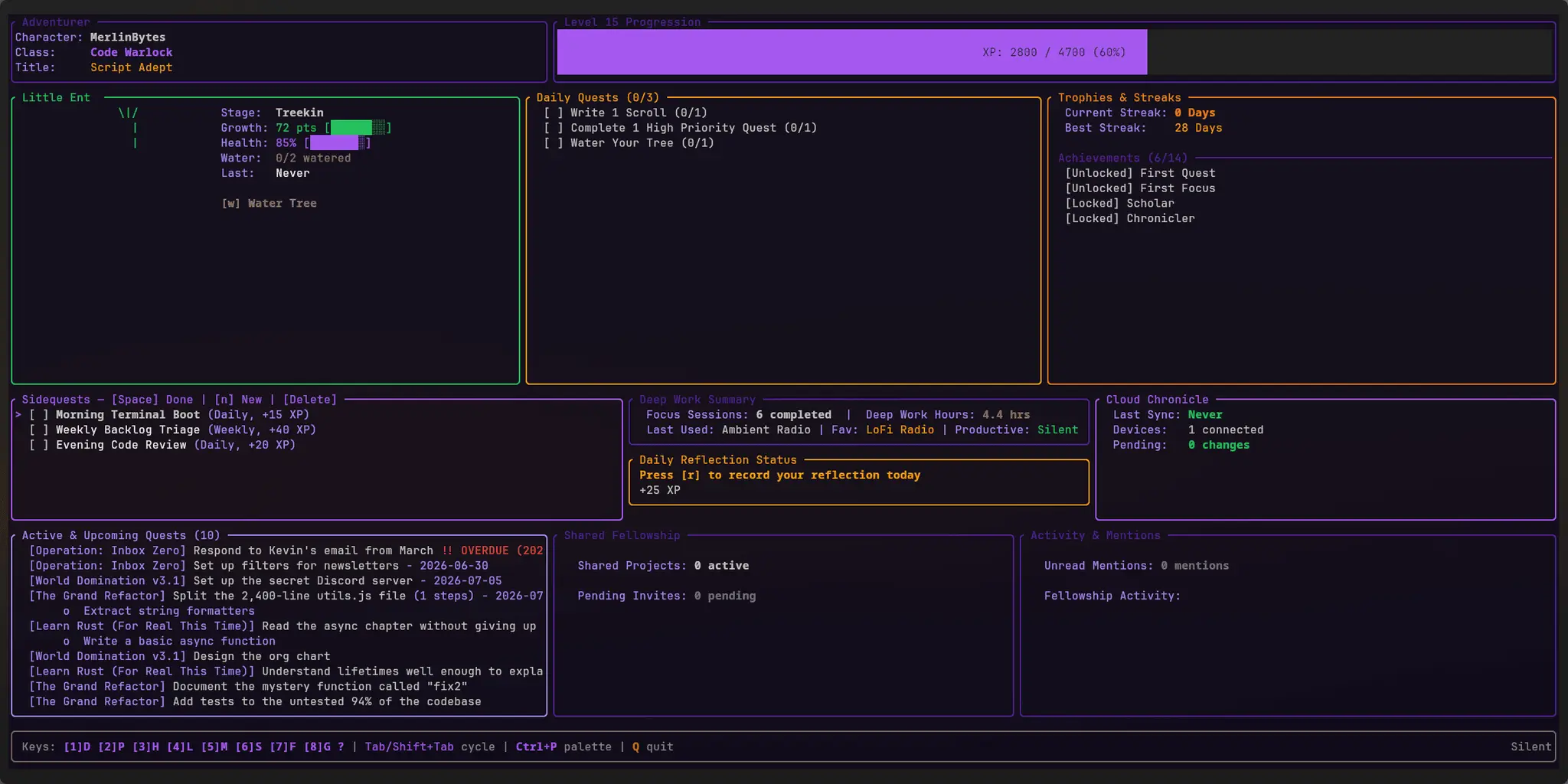 Screenshot 10 of QUESTLINE