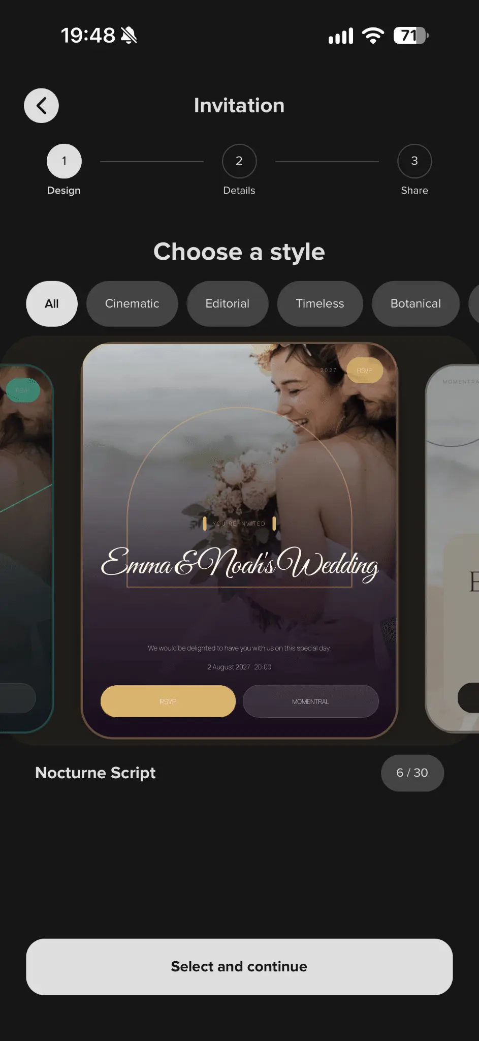Screenshot 3 of Momentral