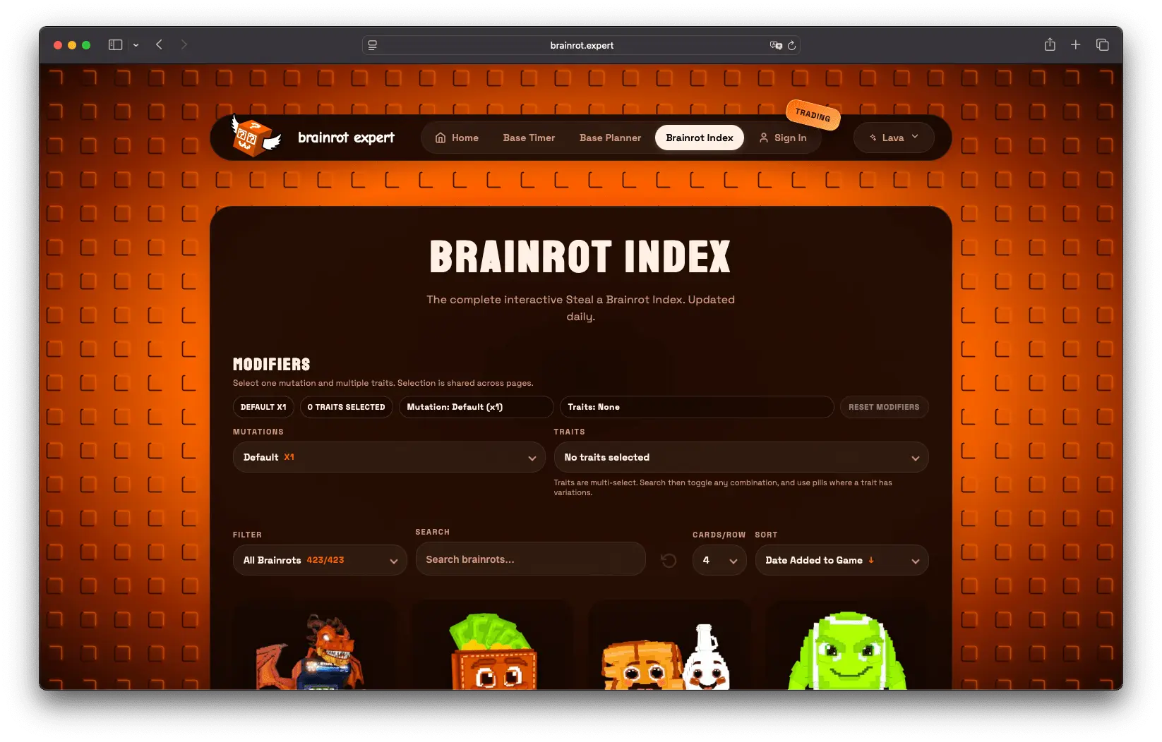 Screenshot 8 of brainrot.expert