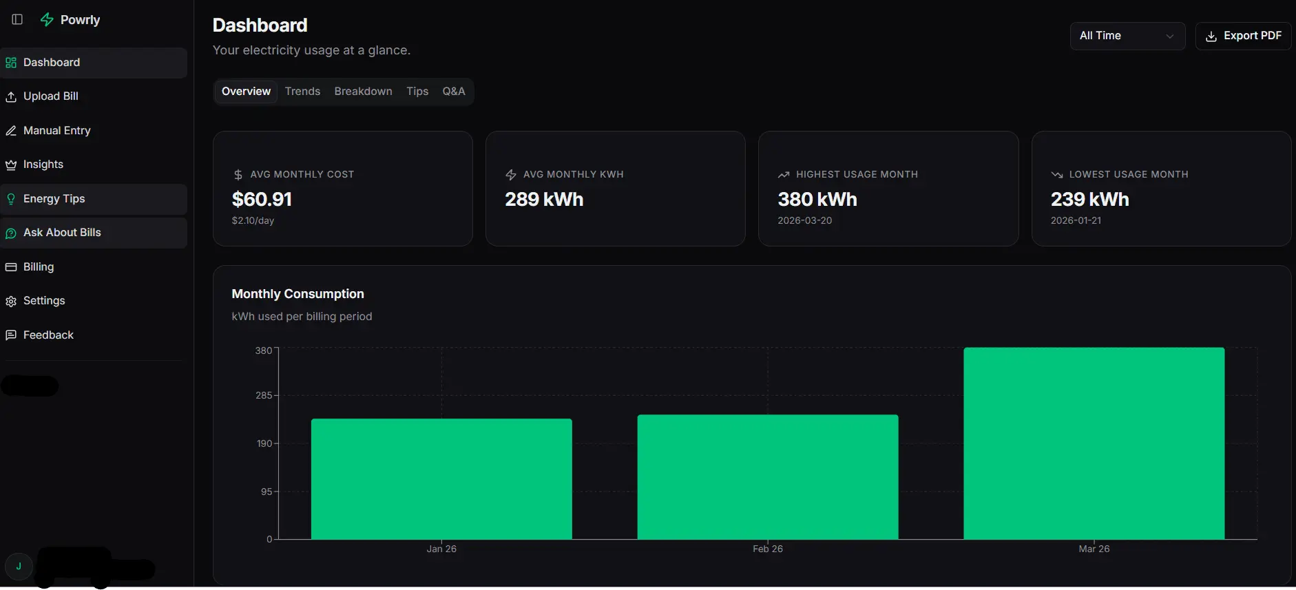 Screenshot 2 of Powrly Analyzer