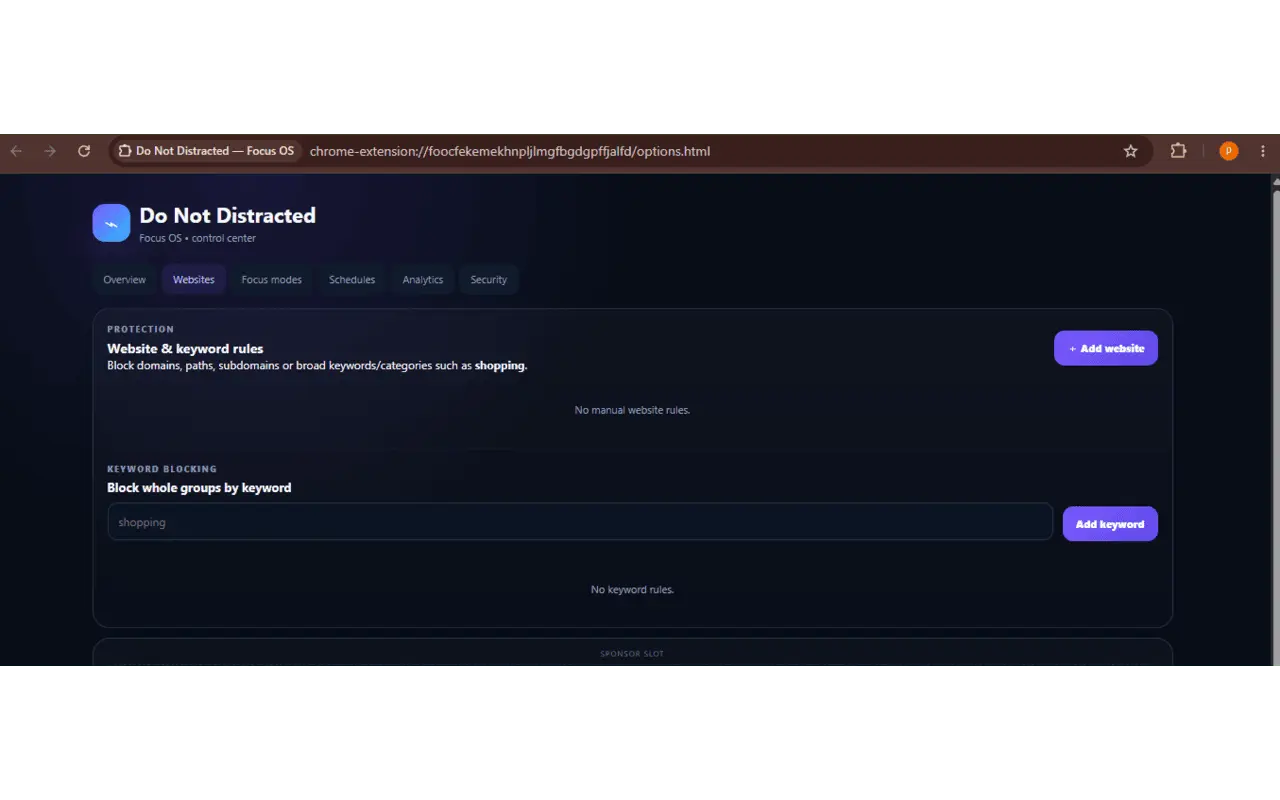 Screenshot 6 of Do Not Distracted — Focus OS