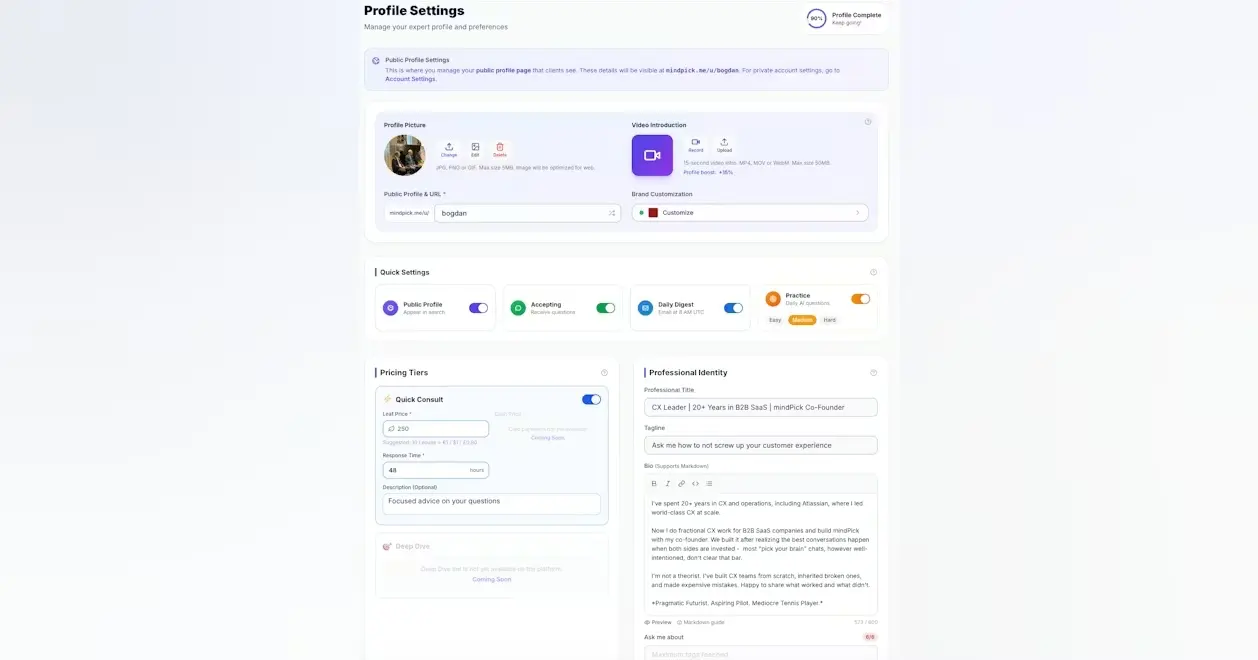 Screenshot 3 of mindPick