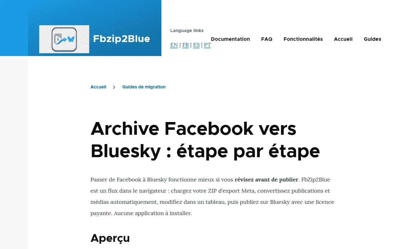 Screenshot 10 of Fbzip2Blue