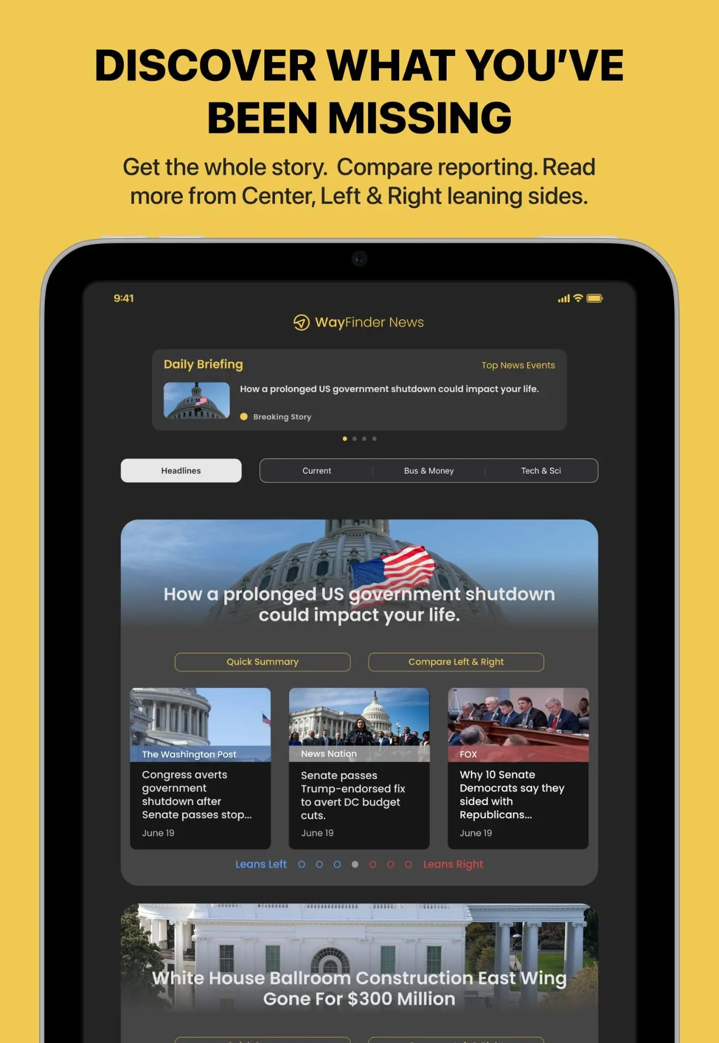 Screenshot 2 of Wayfinder News