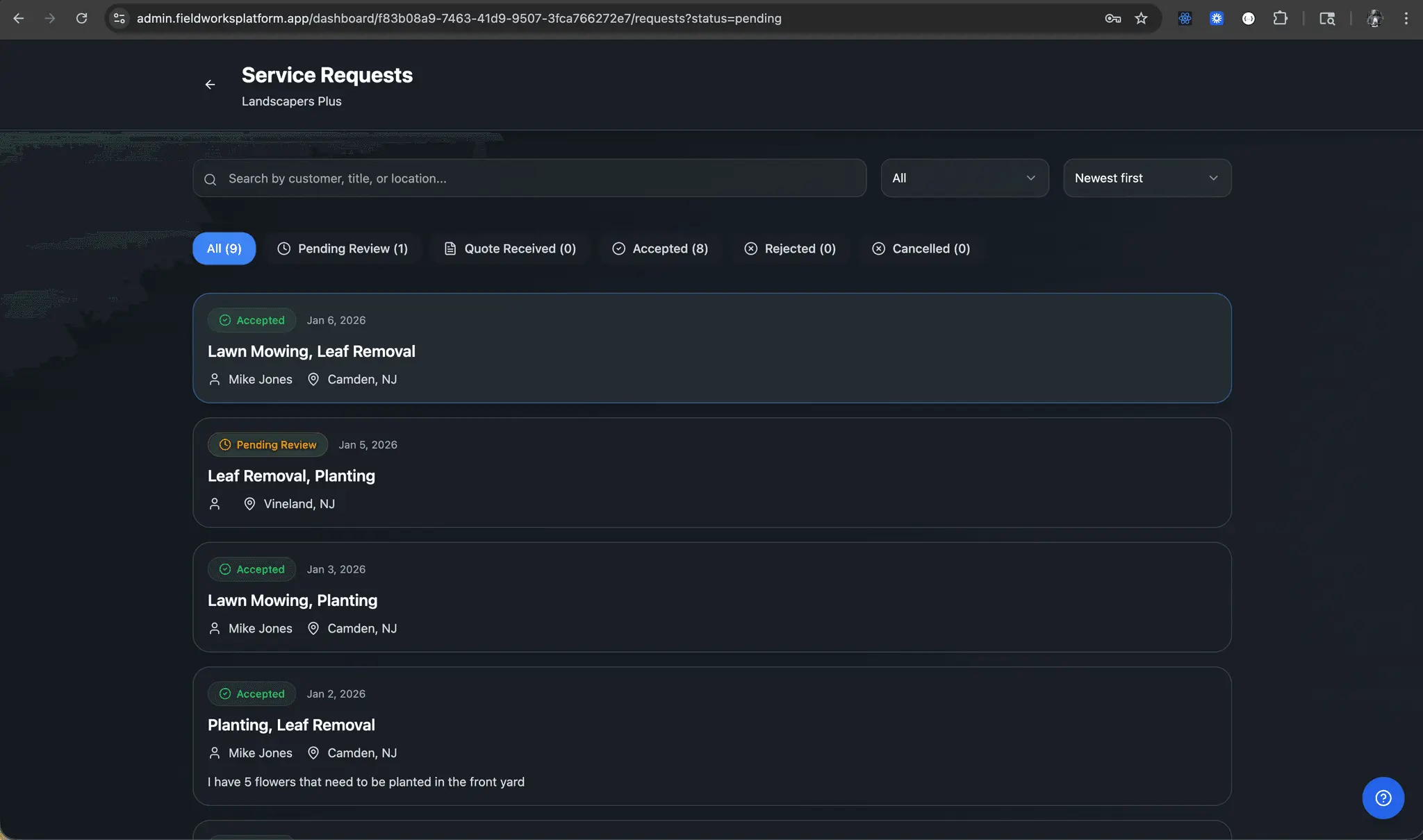 Screenshot 2 of FieldWorks Platform