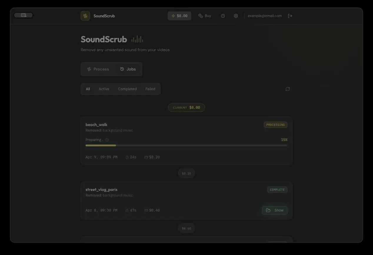 Screenshot 9 of SoundScrub