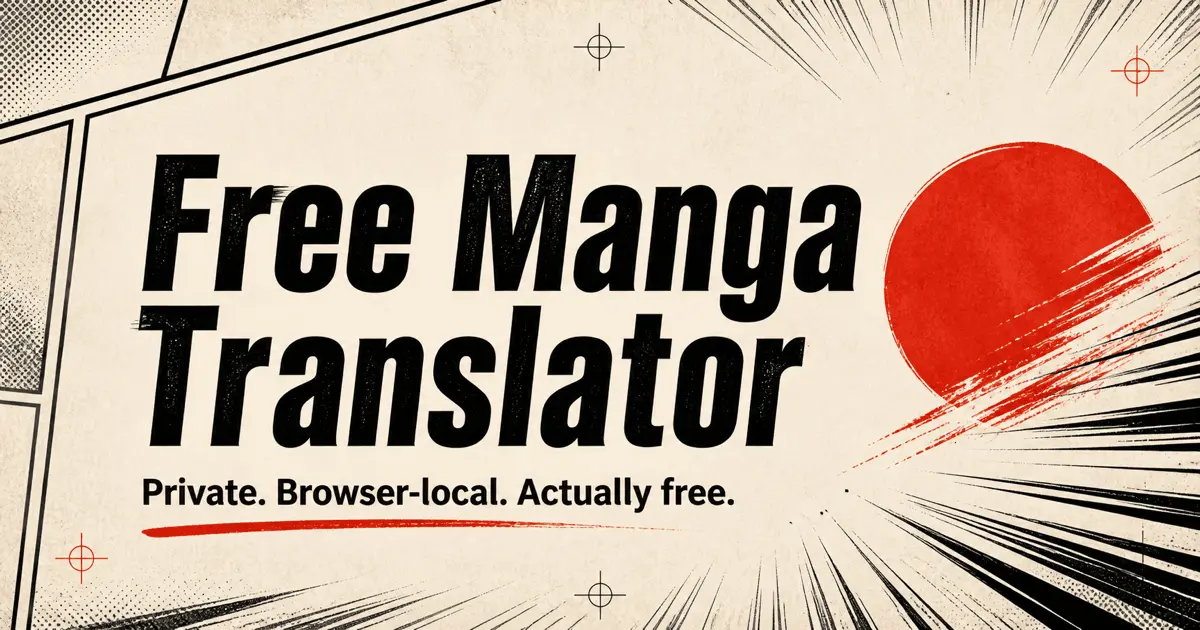 Screenshot 1 of Free Manga Translator