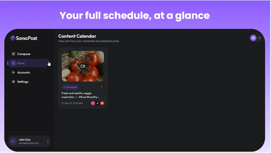Screenshot 6 of SonicPost