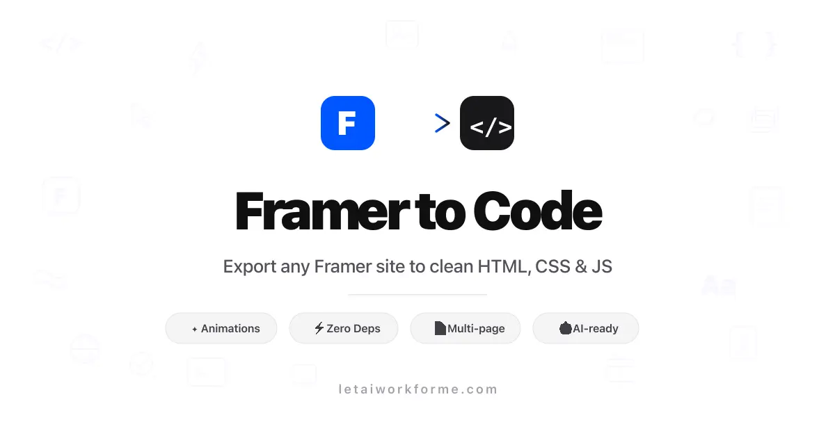 Screenshot 1 of Framer Export