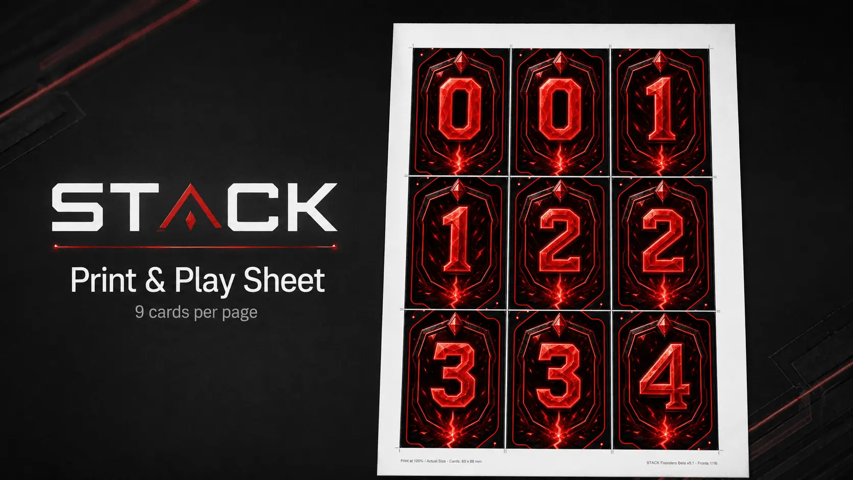 Screenshot 3 of STACK - Strategic Print & Play Card Game