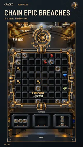 Screenshot 2 of CRACKD: Heist Puzzle