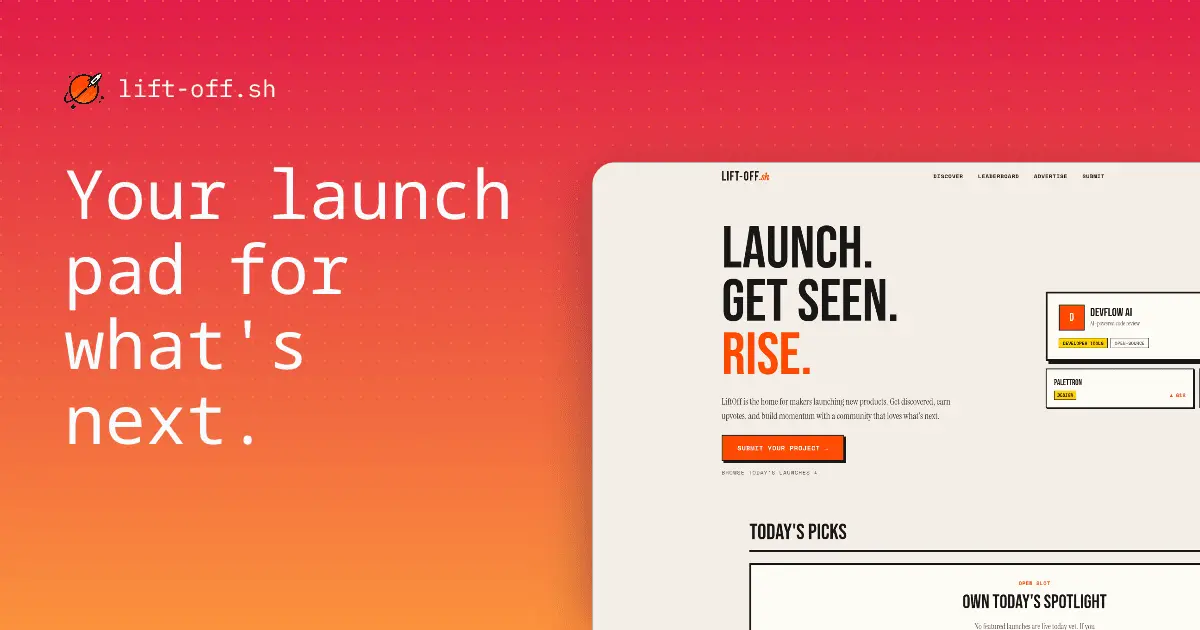 Screenshot 1 of LiftOff Directory