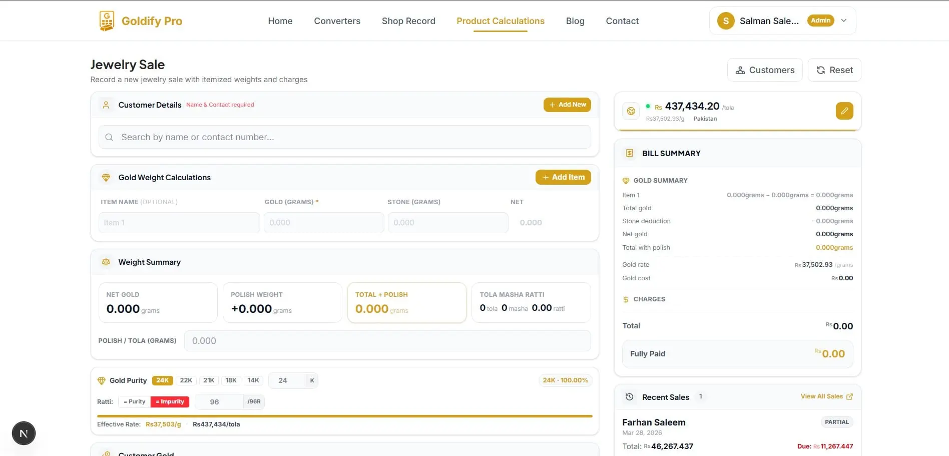 Screenshot 6 of Goldify Pro