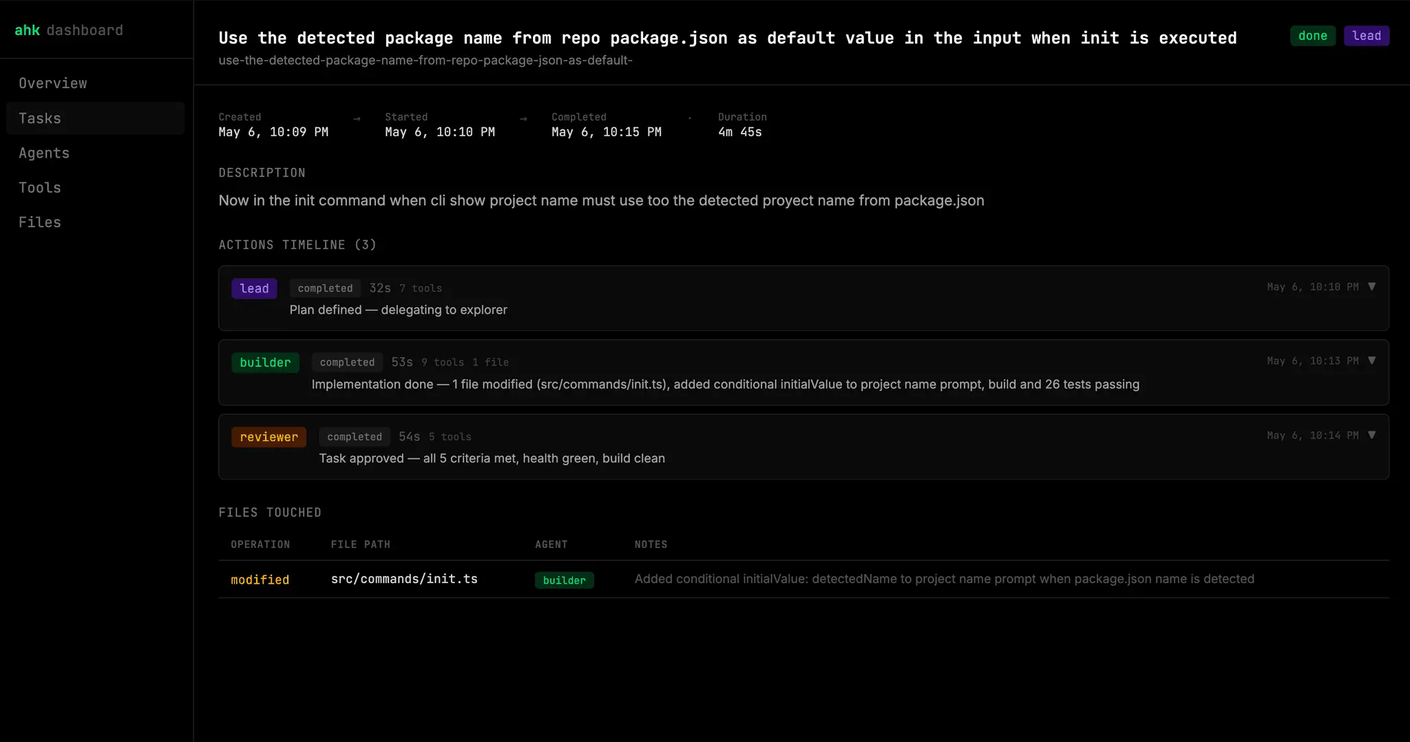 Screenshot 1 of Agent Harness Kit