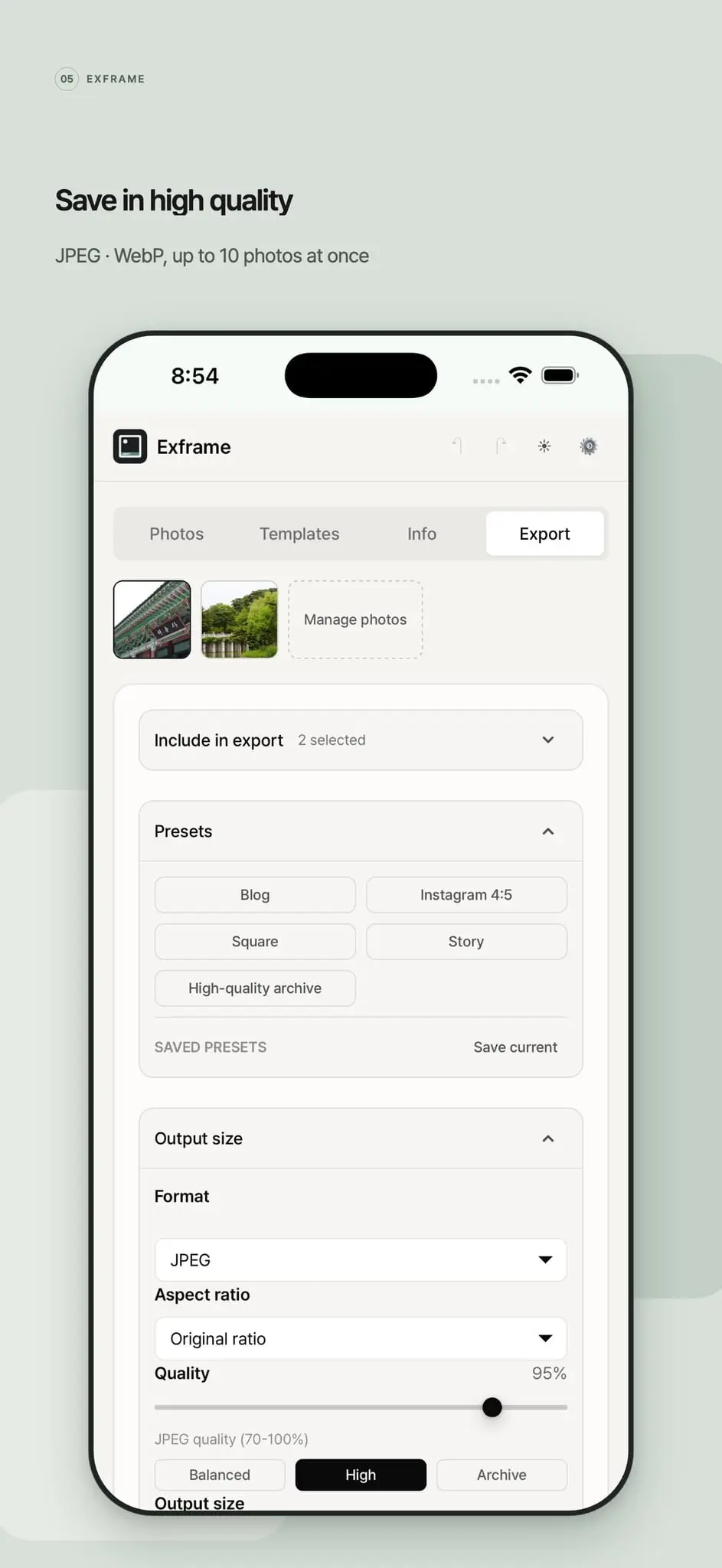 Screenshot 5 of Exframe