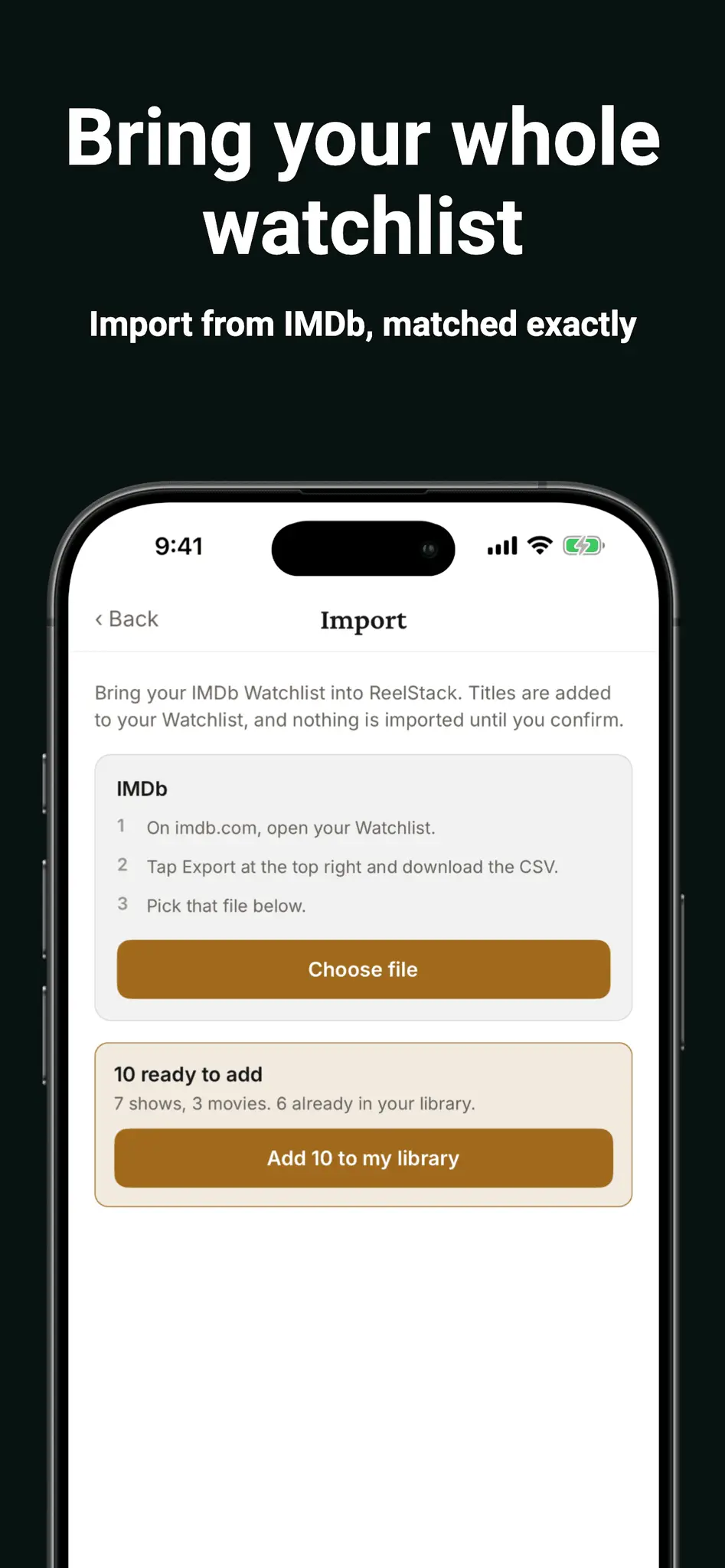 Screenshot 8 of ReelStack: TV Show Tracker