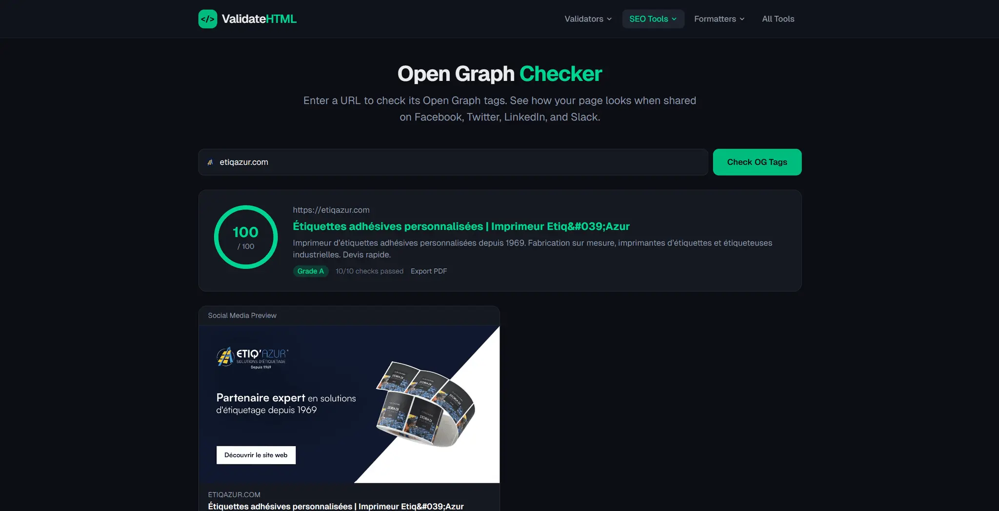 Screenshot 5 of ValidateHTML