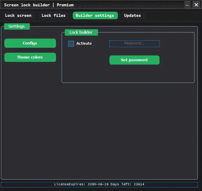 Screenshot 4 of Window screen lock builder