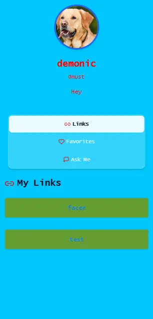 Screenshot 2 of FavLink.Bio