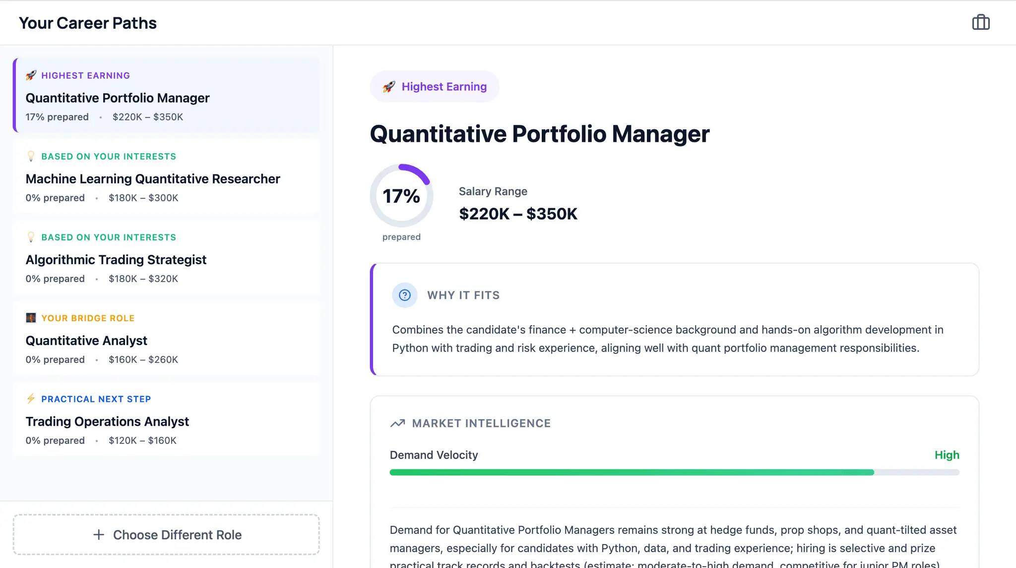 Screenshot 1 of Job Pivotry