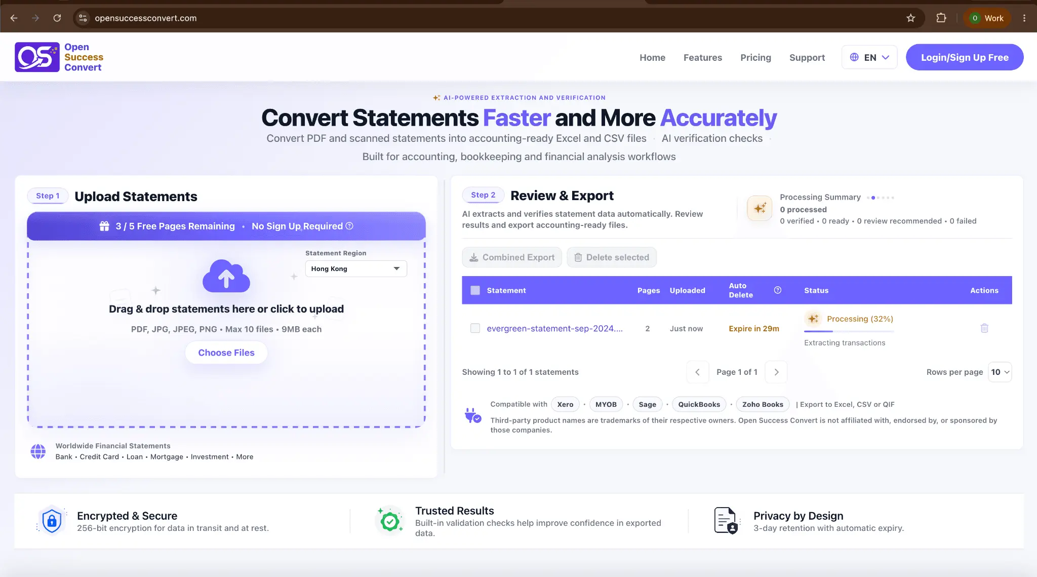 Screenshot 2 of Open Success Convert