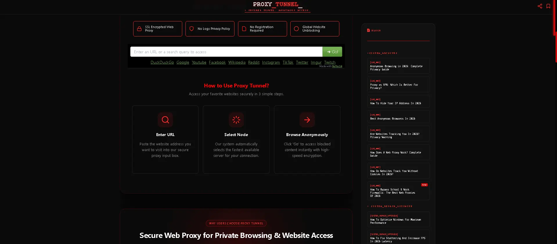 Screenshot 2 of Proxy Tunnel
