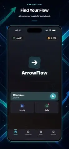 Screenshot 1 of ArrowFlow: Arrow Puzzle