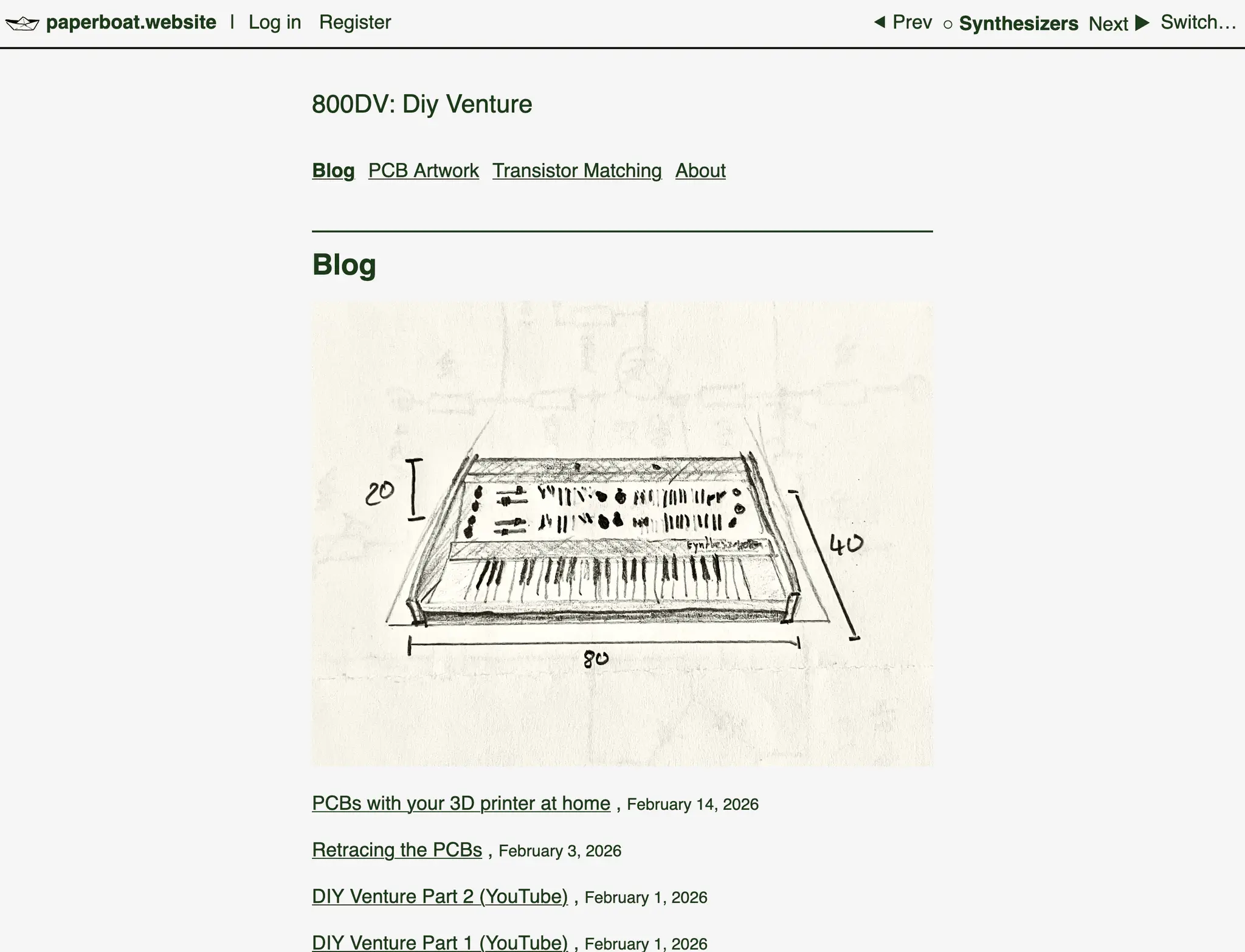 Screenshot 2 of paperboat.website