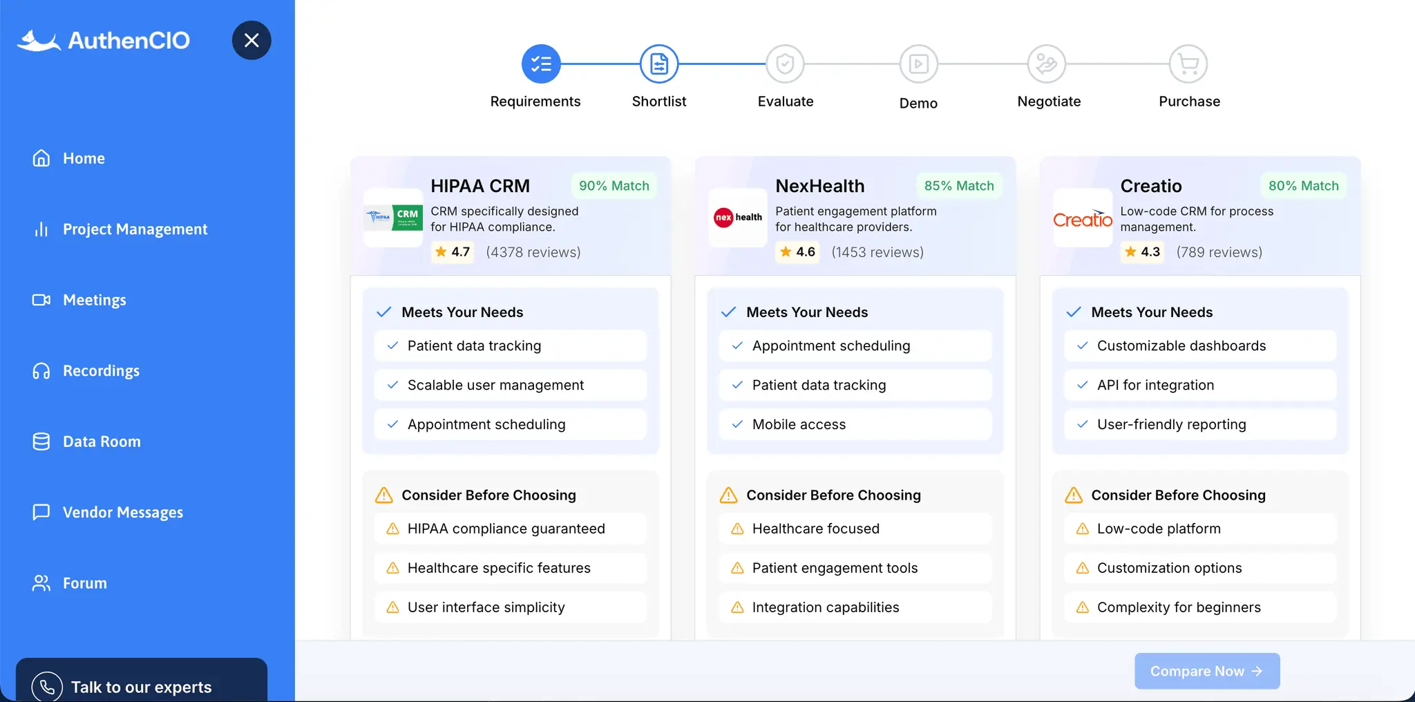 Screenshot 2 of AuthenCIO