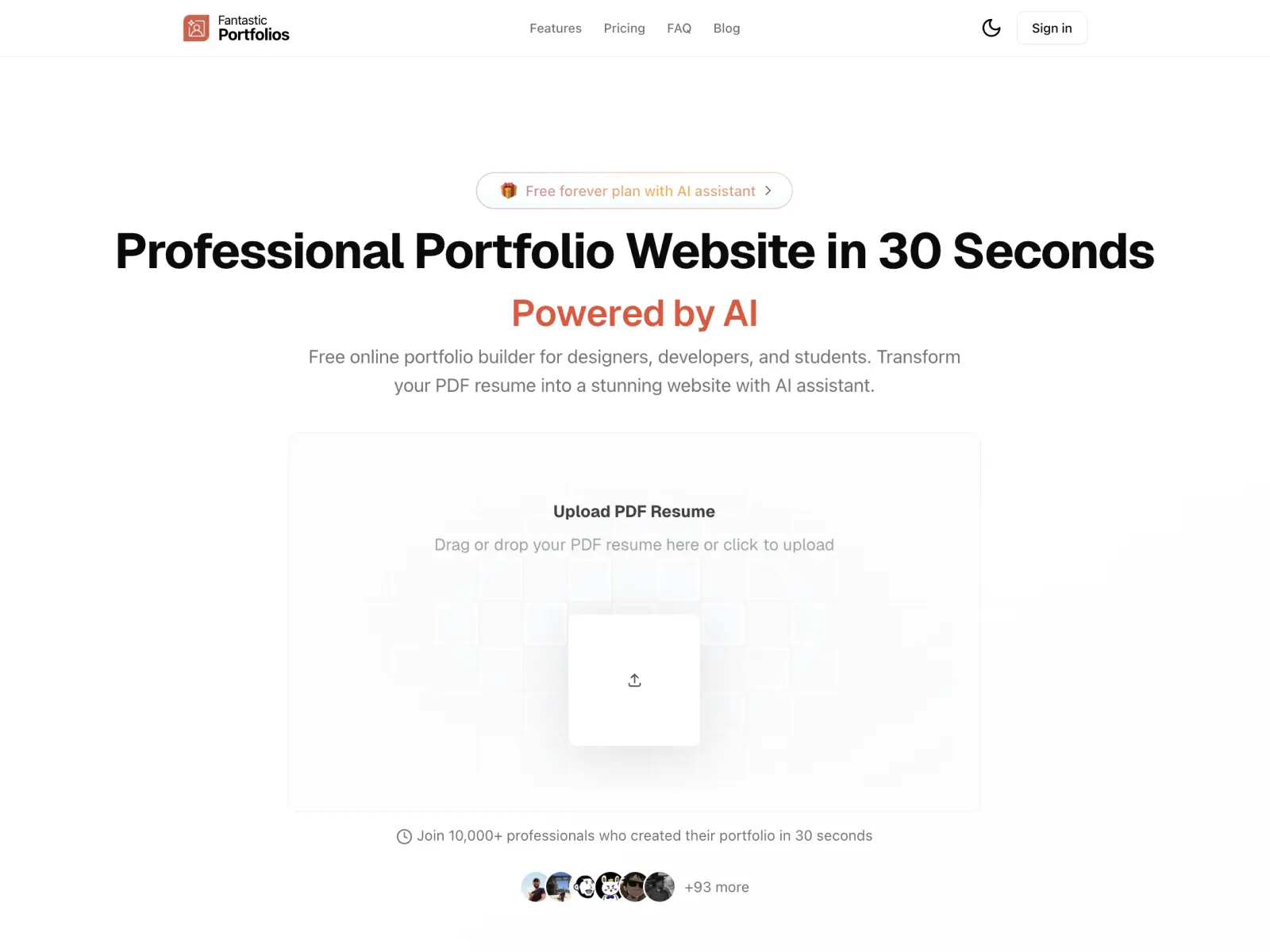 Screenshot 2 of Fantastic Portfolios