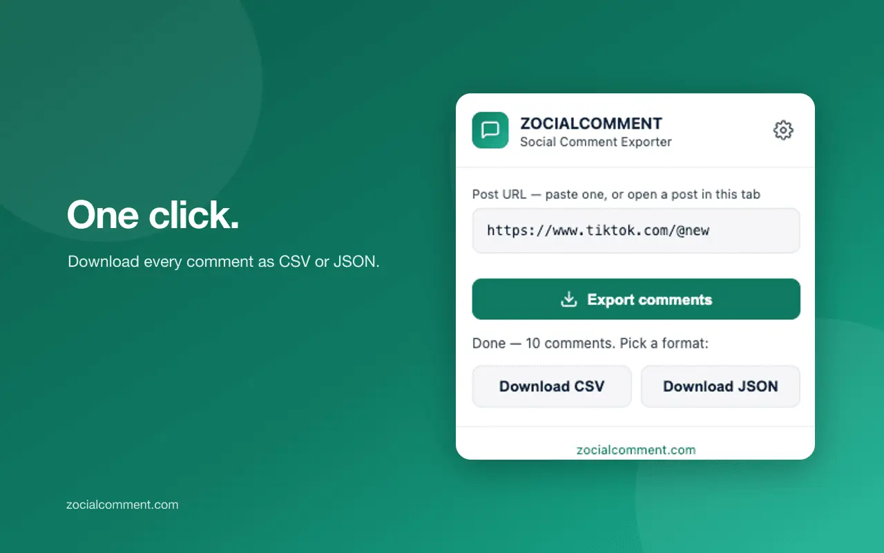 Screenshot 2 of ZocialComment