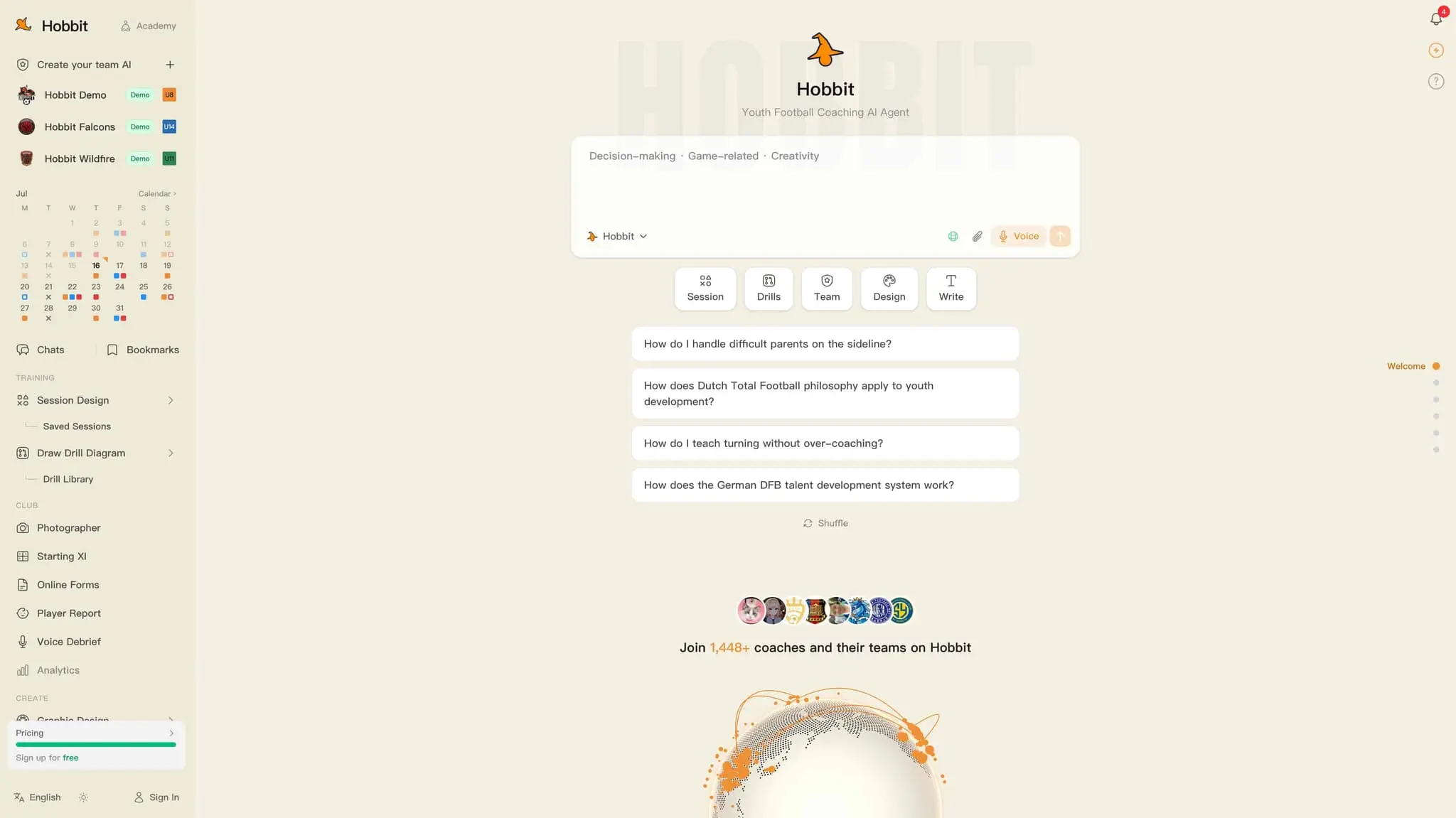 Screenshot 1 of Hobbit AI