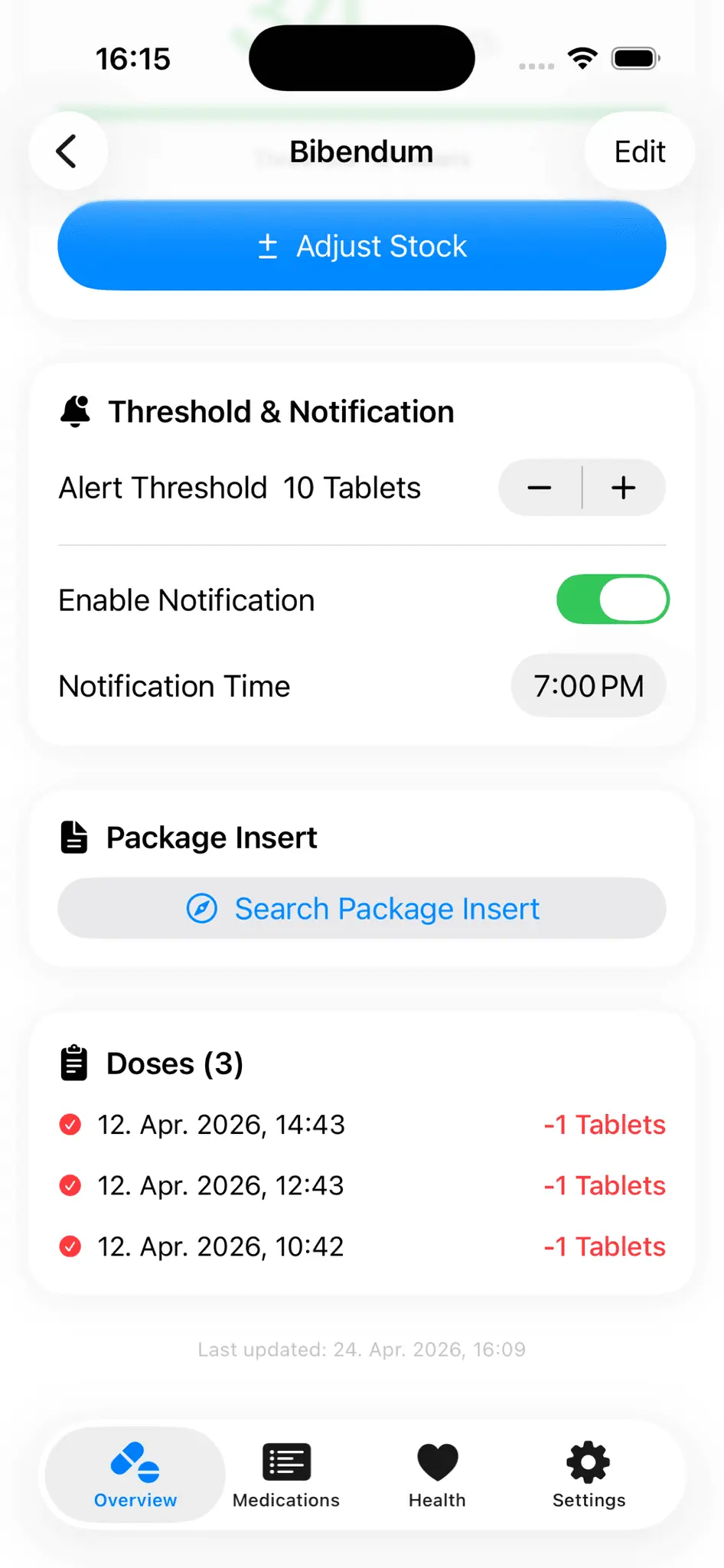 Screenshot 4 of MediStock