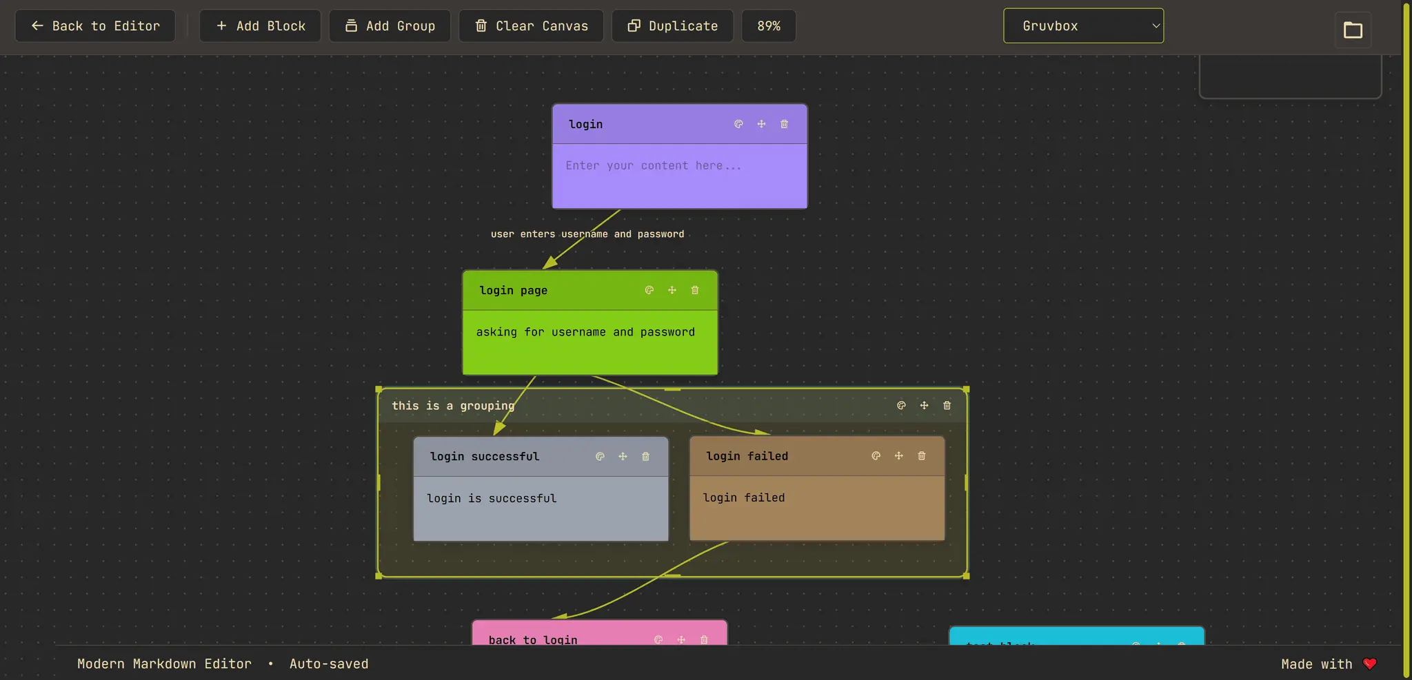 Screenshot 2 of Modern Markdown Editor