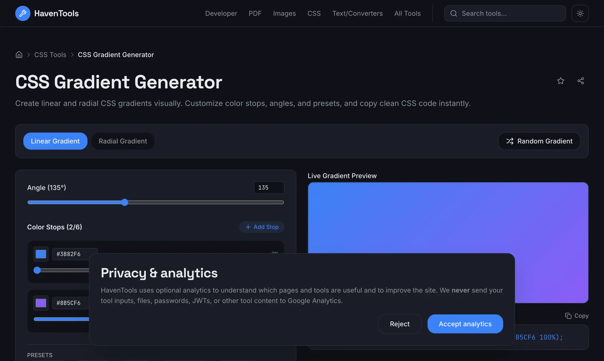 Screenshot 3 of HavenTools