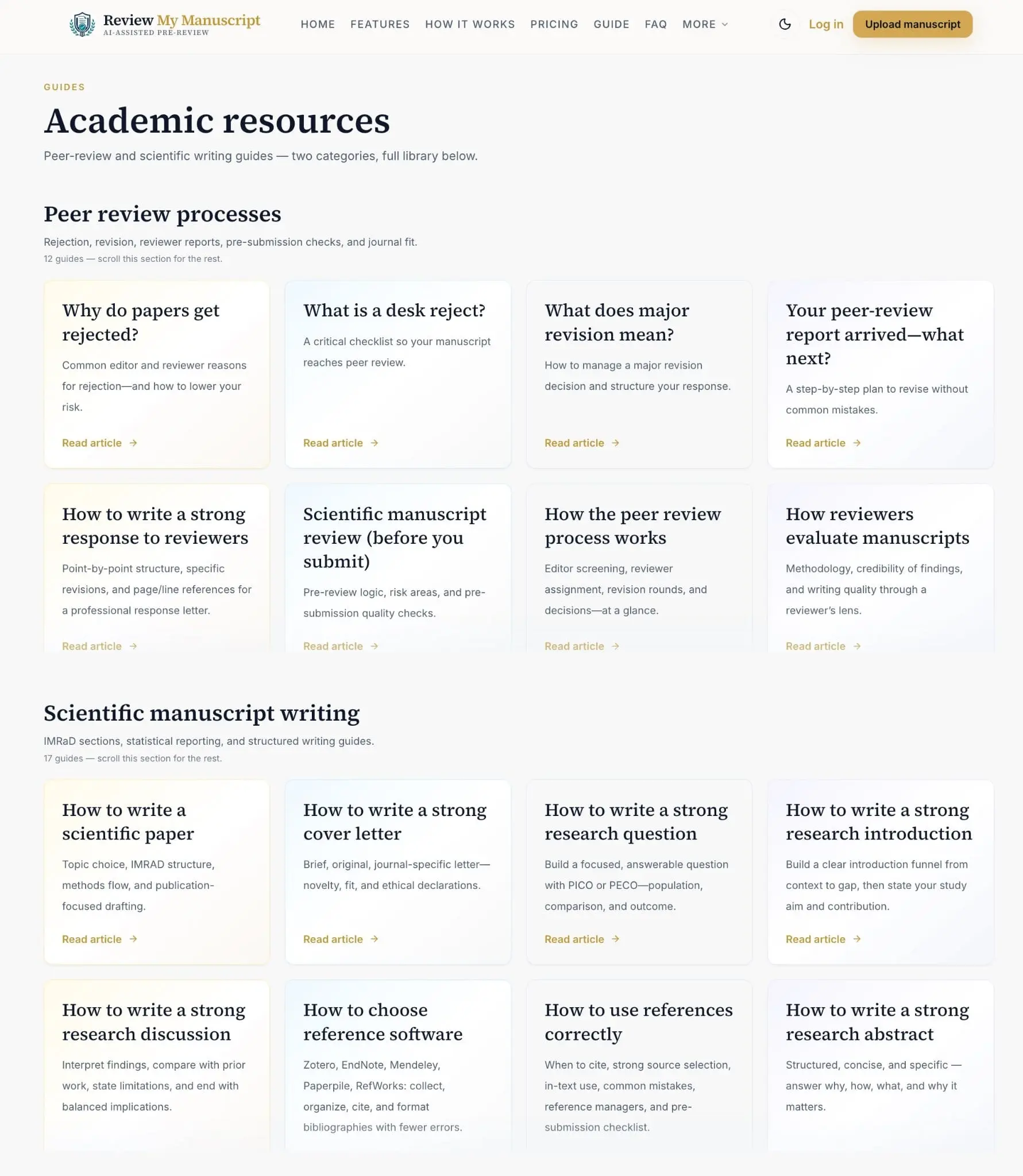 Screenshot 5 of Review My Manuscript
