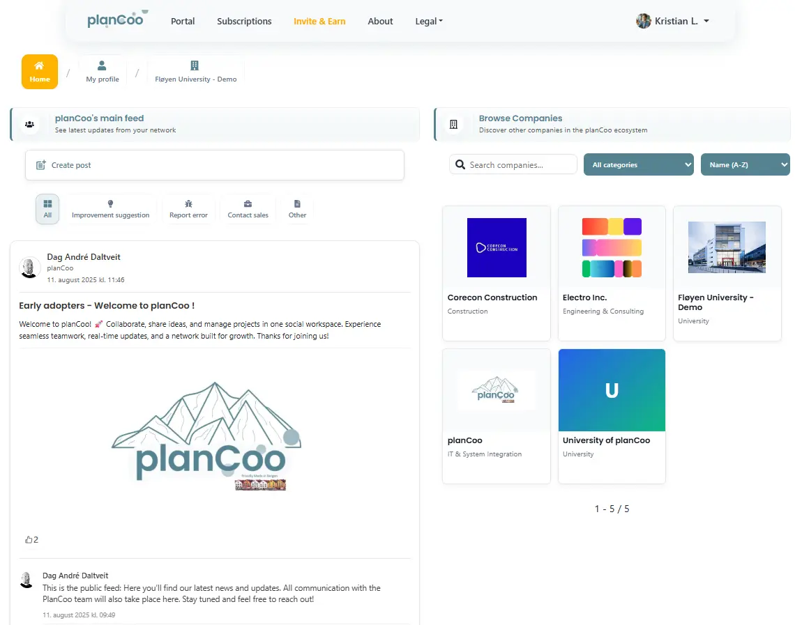 Screenshot 1 of PlanCoo