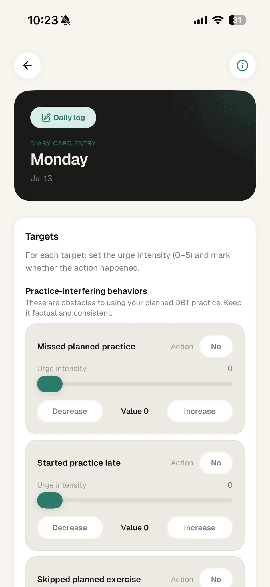 Screenshot 5 of WithMarsha | AI DBT Skills Coach