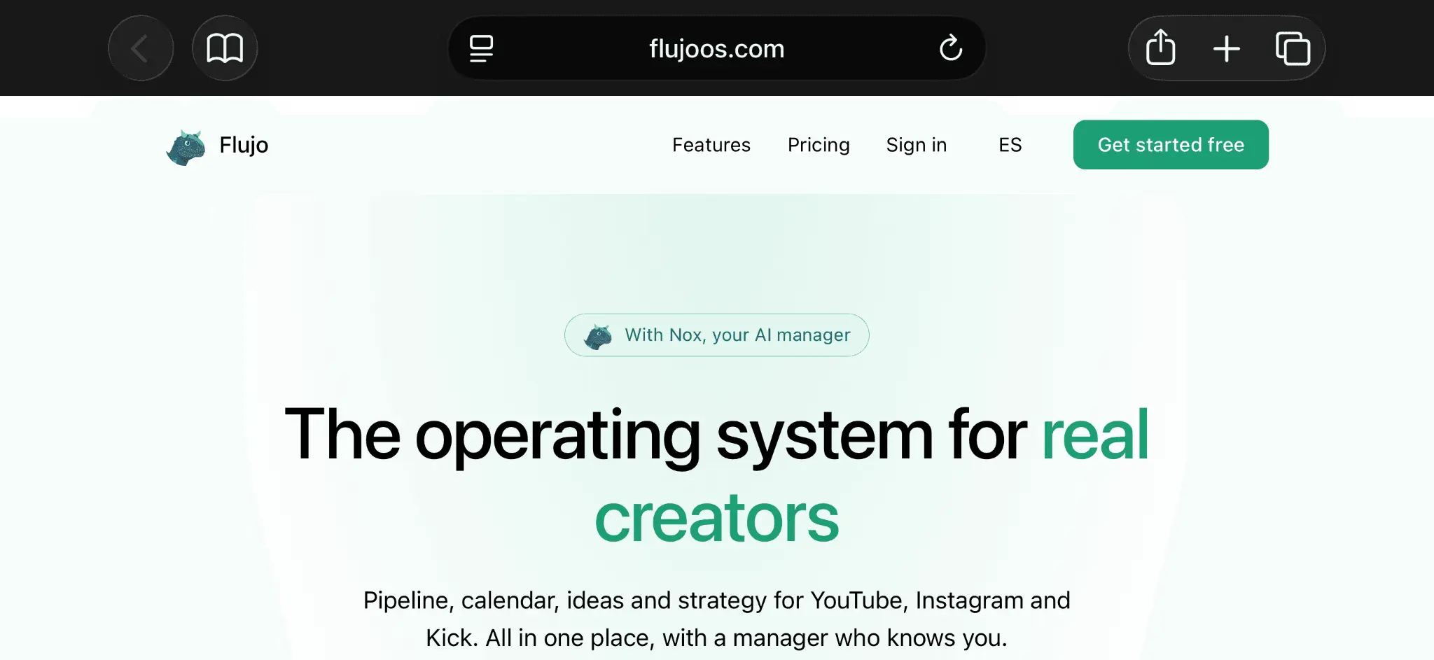 Screenshot 2 of FlujoOS