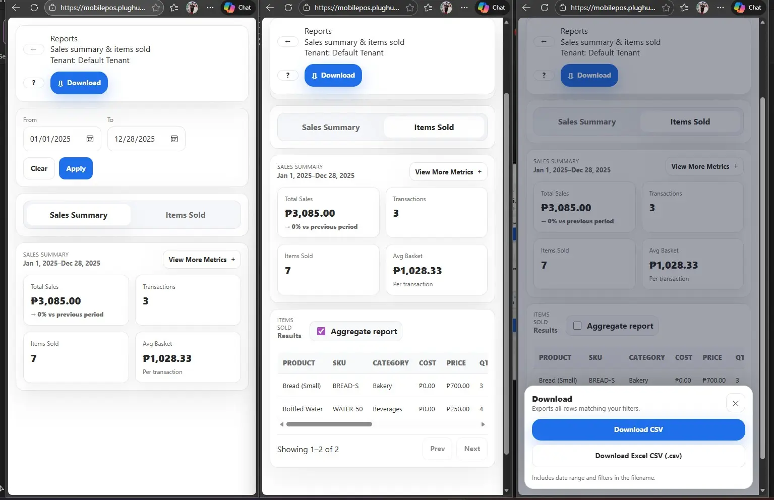 Screenshot 4 of Mobile-First Point of Sale System