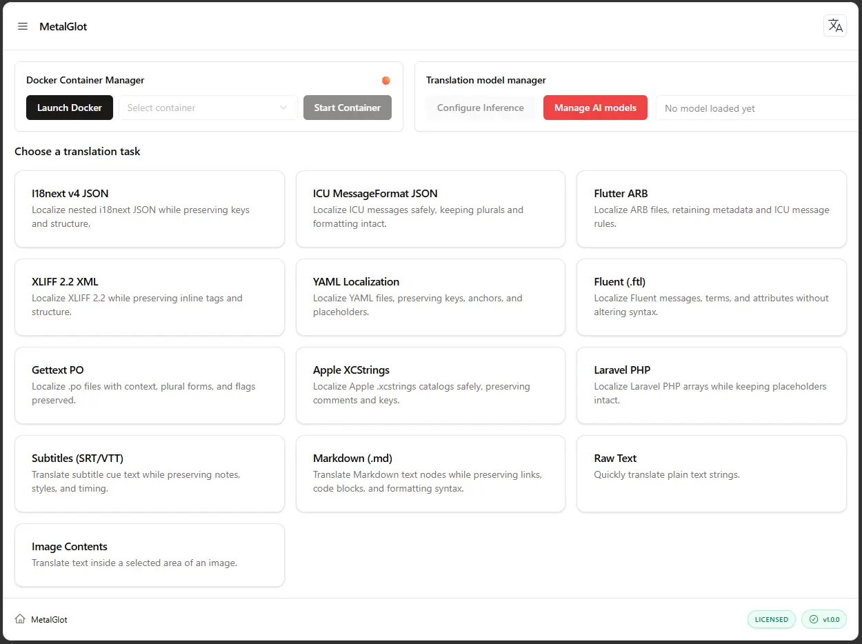 Screenshot 2 of MetalGlot